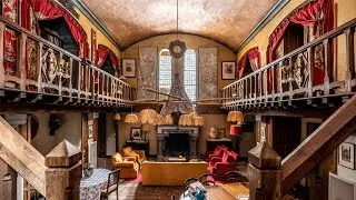 HIGH IN THE FRENCH MOUNTAINS - Phenomenal Abandoned 19th-Century Castle in France