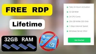 Free Lifetime RDP ✅ No Credit Card Required