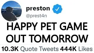 HAPPY PET GAME IS ALMOST HERE.. 😱