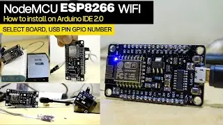 Install ESP8266 USB Driver and Pin GPIO Diagram