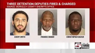 VIDEO: Three ex-Berkeley Co. deputies charged following sexual misconduct investigation