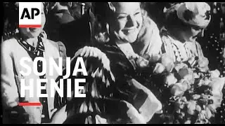 Sonja Henie - 1932 | Movietone Moment | 18 February 2022