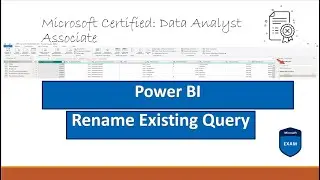 Rename a Query In Power Query Editor Power BI