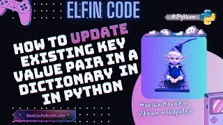 How to UPDATE Existing Key Value Pair in a Dictionary in 
