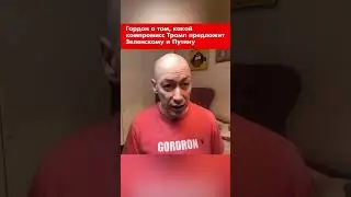 Гордон о том, какой компромисс Трамп предложит Зеленскому и Путину #shorts