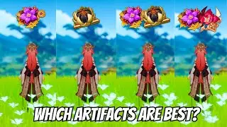 Which is the Best Artifact Set For Yae Miko?|| Artifact Comparison {Genshin Impact}