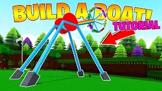 HOW to Make a Working MEGA SWING in Build A Boat For Treasure!