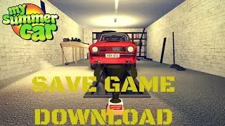 Save Game Download - Full Tuning, All Unlocked, Gold Trophy, Cabin, Ruscko - My Summer Car #46