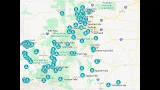 How to: Map all the waterfalls in your state