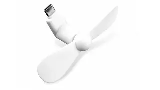 TCUF-P76S13 | Type-C Mini USB Phone Fan Portable Cooling Type C Mini USB smartphone Fan USB Fan