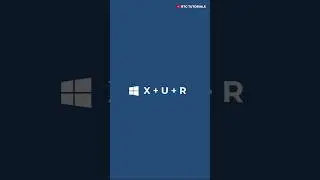 WINDOWS + X + U + R