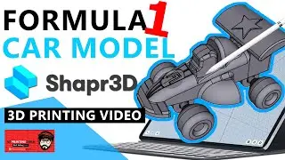 3D Printing a Toy Car | Designed in Shapr3D | 3D Printed on Tevo Tornado 3D Printer