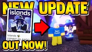 *NEW* SPIRIT ISLAND UPDATE!! (items & more) | islands/Skyblock ROBLOX