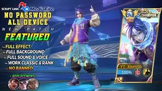 NEW!! Script Skin Chou Echo | No Password Full Effect & Voice - New Patch