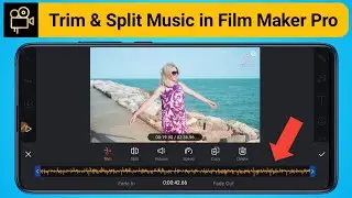How to Spilt & Trim Music Audio in Film Maker Pro App