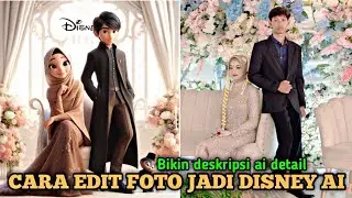 CARA EDIT FOTO JADI DISNEY MIRIP SAMA FOTO ASLINYA