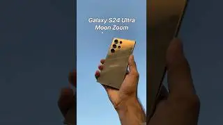Samsung Galaxy S24 Ultra Moon Zoom Test 