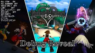 KINGDOM HEARTS HD I.5 ReMIX - Debug Reveal