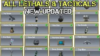 All Lethal Grenades & Tacticals, It's Uses, Tips & Tricks in COD Mobile | Call of Duty Mobile