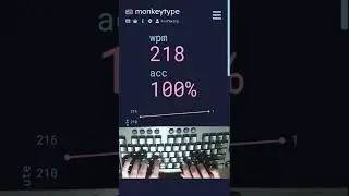 Not being sus at over 215wpm