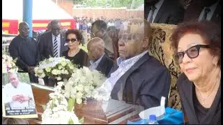 BYE BYE MY SON - Uganda's Tycoon Gordon Wavamuno's last respects to his son Joe Wavamuno 