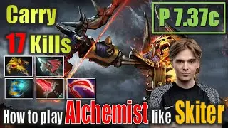 Clinkz Skiter 17 Kills Carry Dota 2 Gameplay 4K Patch7.37c