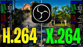 OBS (H264) VS OBS (X264) || Benchmark 7 Games