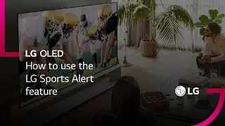 How to use the LG Sports Alert feature | OLED 2021