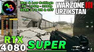 Call of Duty WARZONE 3 Urzikstan | RTX 4080 Super | R7 5800X3D | 4K 1440p 1080p | Max & Low Settings