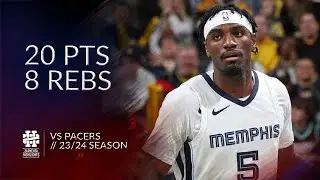 Vince Williams Jr 20 pts 8 rebs vs Pacers 23/24 season