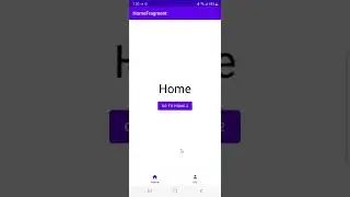 Android Navigation with BottomNavigationView and Splash Screen (demo)