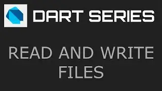 Read and Write File - Dart Programming