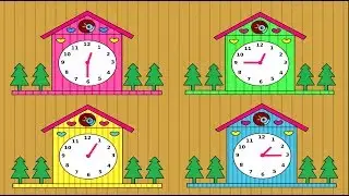 Deutsch lernen: die Uhr - German for children and beginners: the clock