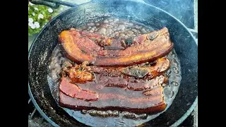 КАК ПРИГОТОВИТЬ САЛО ВКУСНЕЕ МЯСА ??? ОЧЕНЬ вкусная СВИНАЯ ГРУДИНКА на МАНГАЛЕ .