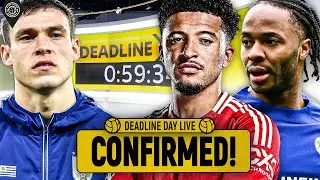 Transfer Deadline Day LIVE: Ugarte, Sancho & Latest Man United News!