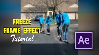 After Effects Tutorial: ULTIMATE Freeze Frame Effect