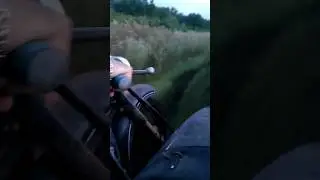 Вечерние покатушки на мотоцикле 