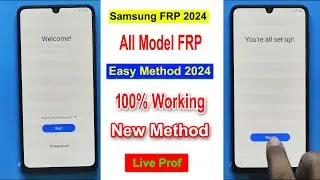 Samsung FRP Bypass 2024 Android 11/12/13/14 | Google Lock Remove Samsung All Model Easy Method 2024