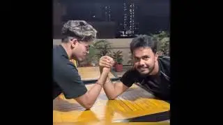 Jonathan arm wrestling challenge😂| #shorts #jonathan