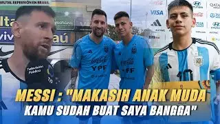 Pantes Selalu Disayang Messi!! Bikin Messi Bahagia, Echeverri Teruskan Perjuangan Goat Di Argentina 