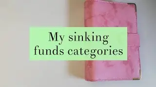 What's in my sinking funds binder?