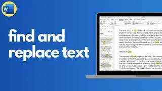 How to find and replace text and phrases in Microsoft Word