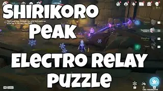 Shirikoro Peak Perch Feather Electro Relay Puzzle Guide (Tsurumi Island) - Genshin Impact