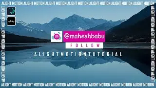 Create Lower thirds in Alight Motion