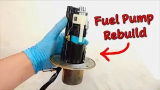 How To Rebuild Motorcycle Fuel Pump | 2003-2004 Suzuki SV650/SV1000