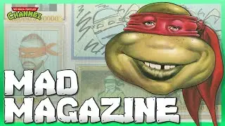 Early Ninja Turtles Content in Mad Magazine