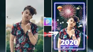 PicsArt Happy New Year 2020 Photo Editing Tutorial