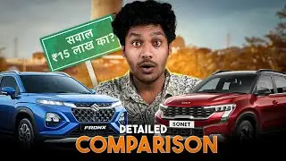 Maruti Suzuki Fronx Vs Kia Sonet - Detailed Comparison - कौनसी लेनी चाहिए?
