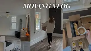 MOVING VLOG | first morning in our countryside home, unpacking & getting organized