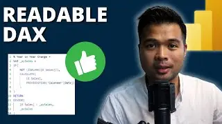 TIPS on writing READABLE DAX // Best Practices and Principles to Follow // Power BI Guide